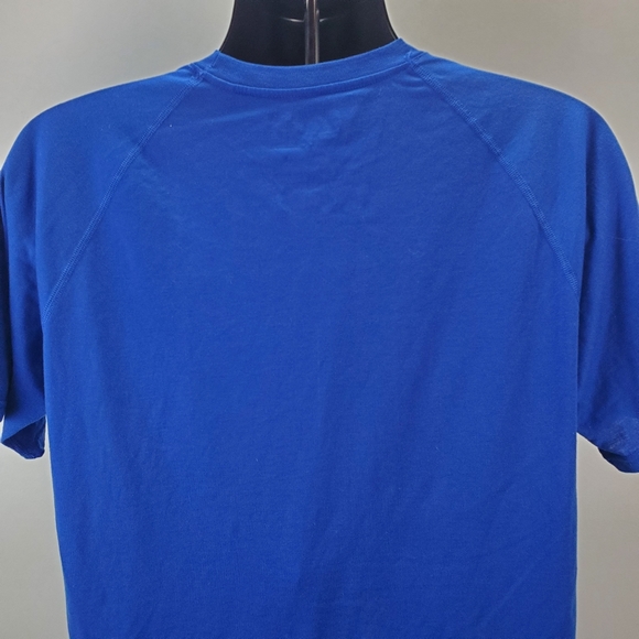 Adidas Climalite Golden State Warriors Shirt Men's Large Blue NBA Basketball - Picture 6 of 10